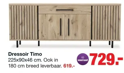 Aanbieding: Dressoir Timo