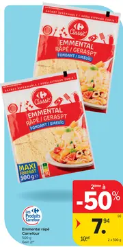 Offre: Emmental râpé