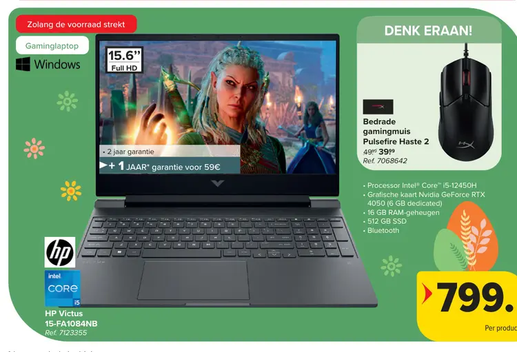 Promotie: HP Victus 15-FA1084NB