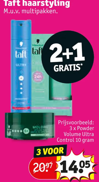 Promotie: Taft haarstyling