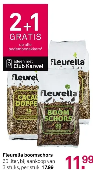 Aanbieding: Boomschors