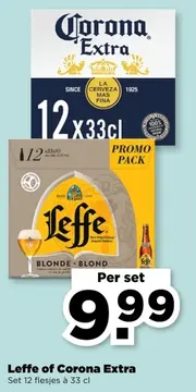 Aanbieding: Leffe of Corona Extra