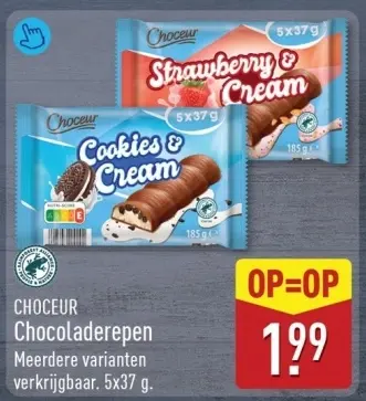 Aanbieding: Chocoladerepen