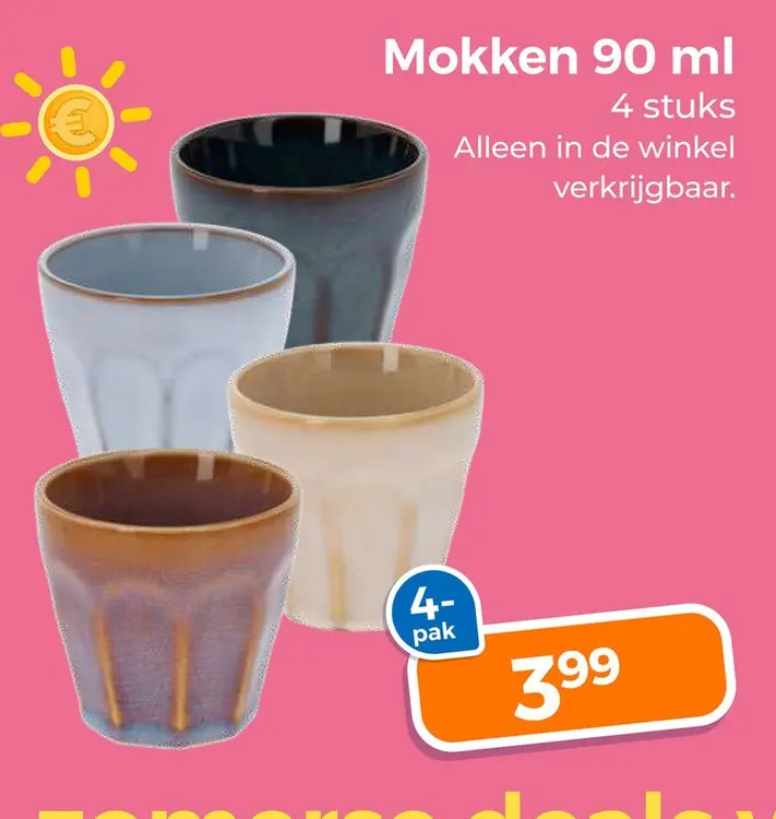 Aanbieding: Mokken