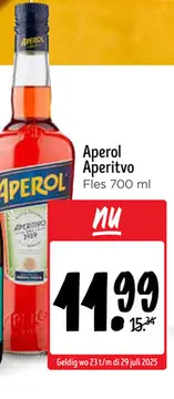Aanbieding: Aperol Aperitvo