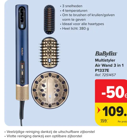 Aanbieding: Multistyler Air Wand 3 in 1