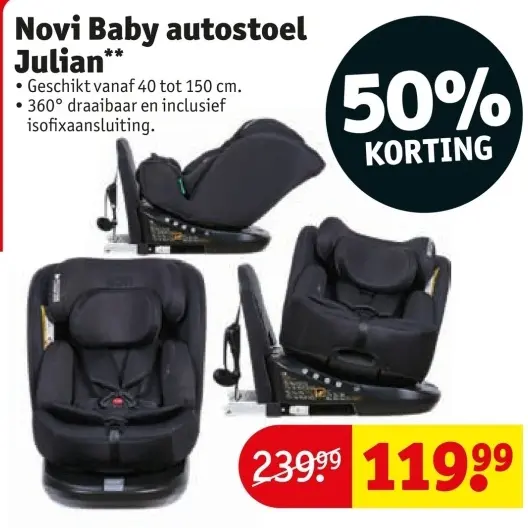 Aanbieding: autostoel Julian