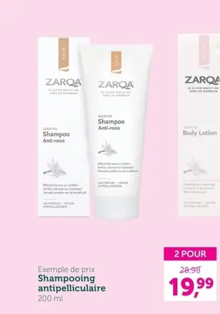 Offre: Shampooing antipelliculaire
