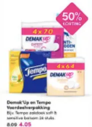 Aanbieding: Demak'Up en Tempo Voordeelverpakking