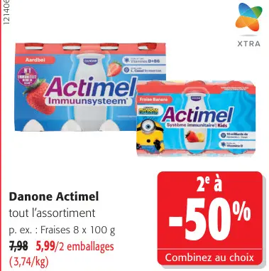 Offre: Danone Actimel