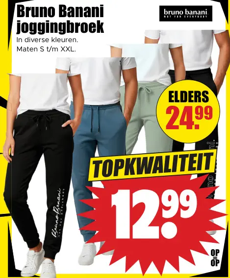 Aanbieding: Bruno Banani joggingbroek