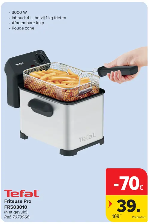 Promotie: Friteuse Pro