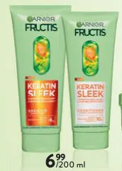 Promotie: Garnier Fructis Keratin Sleek