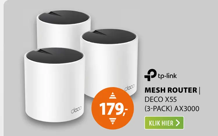 Aanbieding: Mesh router deco x55