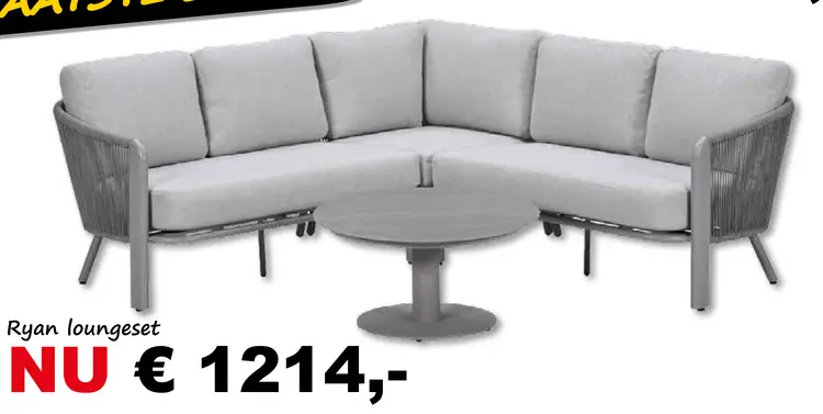 Aanbieding: Ryan loungeset