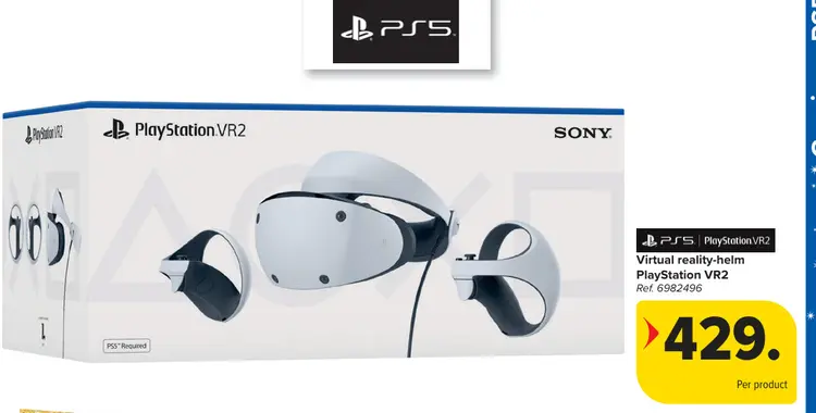 Aanbieding: Virtual reality-helm PlayStation VR2