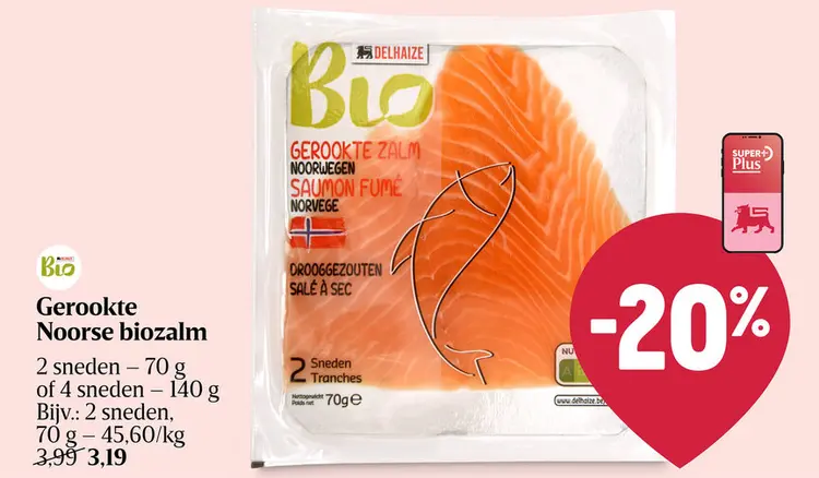 Promotie: Gerookte Noorse biozalm