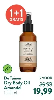 Aanbieding: Dry Body Oil Amandel