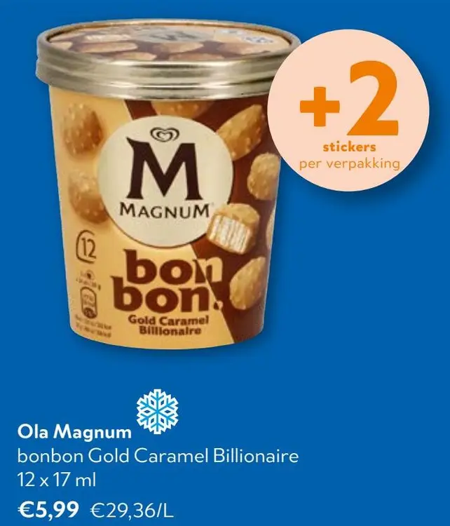 Aanbieding: Bonbon Gold Caramel Billionaire