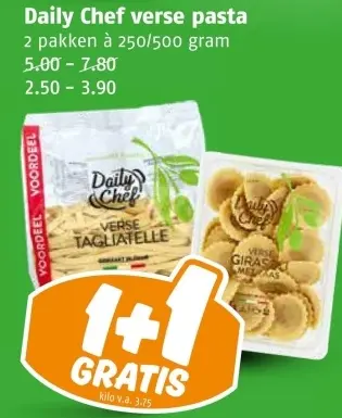 Aanbieding: Verse pasta
