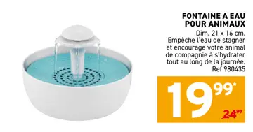 Offre: Fontaine a eau pour animaux