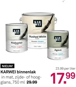 Aanbieding: KARWEI binnenlak