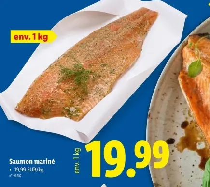 Offre: Saumon mariné