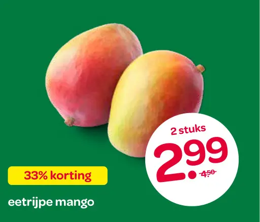 Aanbieding: Eetrijpe mango