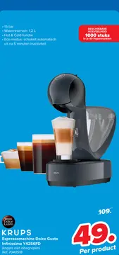 Aanbieding: KRUPS Espressomachine Dolce Gusto Infinissima