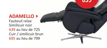 Offre: ADAMELLO Fauteuil relax