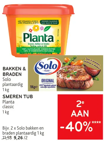 Promotie: Bakken & braden of Smeren tub