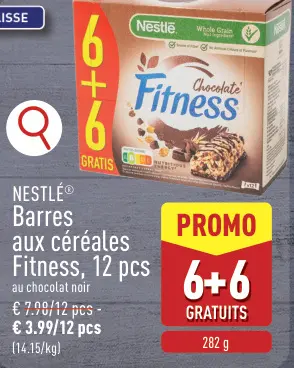 Offre: Barres aux céréales Fitness
