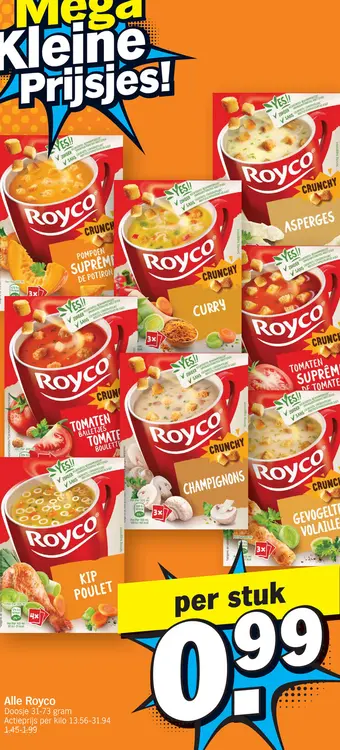 Promotie: Royco instant soup