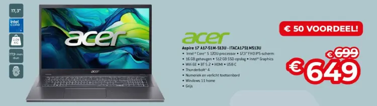 Promotie: Acer Laptop