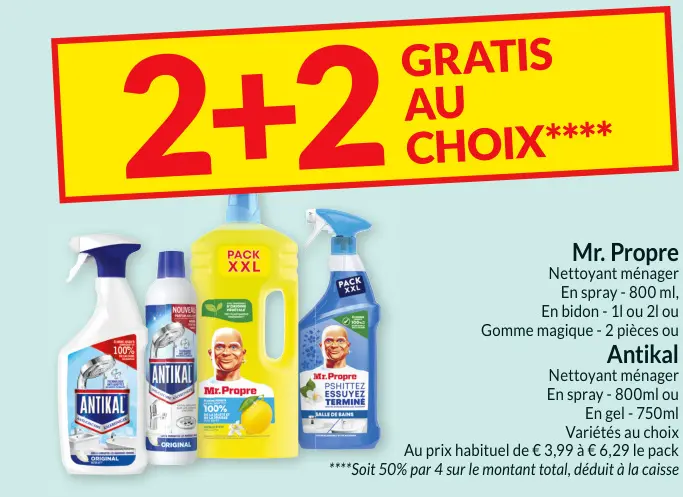 Offre: Mr. Propre / Antikal