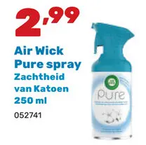 Promotie: Pure spray Zachtheid van Katoen
