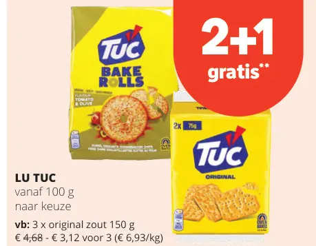 Promotie: Lu TUC