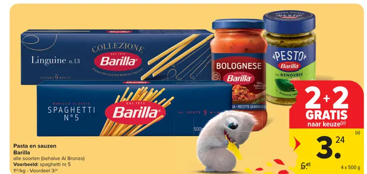 Promotie: Pasta en sauzen