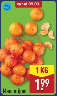 Aanbieding: Mandarijnen