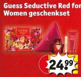 Aanbieding: Guess Seductive Red for Women geschenkset
