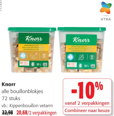 Promotie: Bouillonblokjes