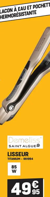 Offre: Lisseur titanium