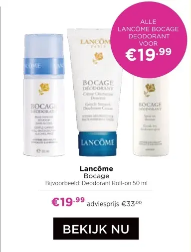 Aanbieding: Bocage Deodorant