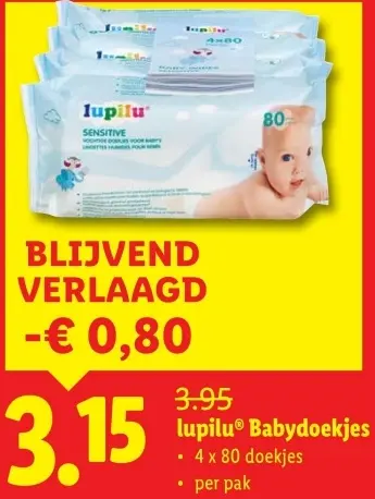 Aanbieding: Babydoekjes