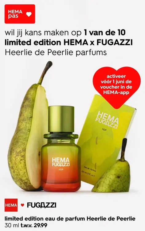 Aanbieding: Limited edition eau de parfum Heerlie de Peerlie
