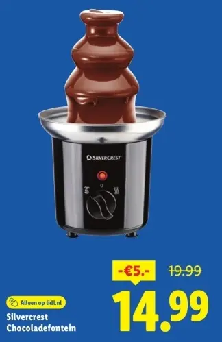 Aanbieding: Chocoladefontein