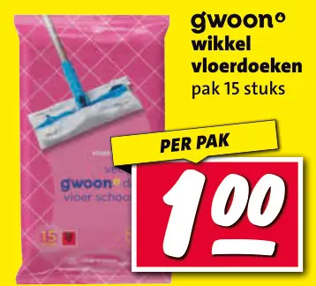 Aanbieding: wikkel vloerdoeken