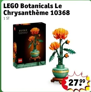 Offre: LEGO Botanicals Le Chrysanthème 10368