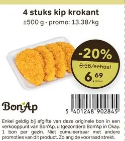 Promotie: kip krokant