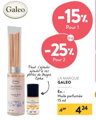 Offre: Huile parfumée